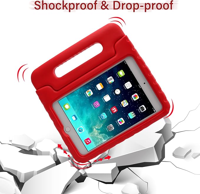 LEFON Kids Case Shockproof for iPad mini 5/4/3/2/1 iPad mini 4th Generation Case for Kids with Convertible Handle Light Weight Super Protective Stand Cover for iPad mini 5th Gen 7.9 Inch