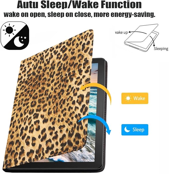 Case for iPad (A16) 11th Generation 11 Inch 2025 iPad 10th Generation 10.9 Inch 2022 Premium PU Leather Stand Folio Cover with Auto Sleep/Wake American Flag Sunflower and Cow