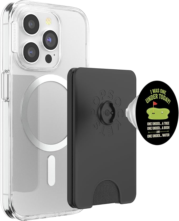 Golf - I was One Under Today! Funny Golfer Humor PopSockets Adhesive PopGrip