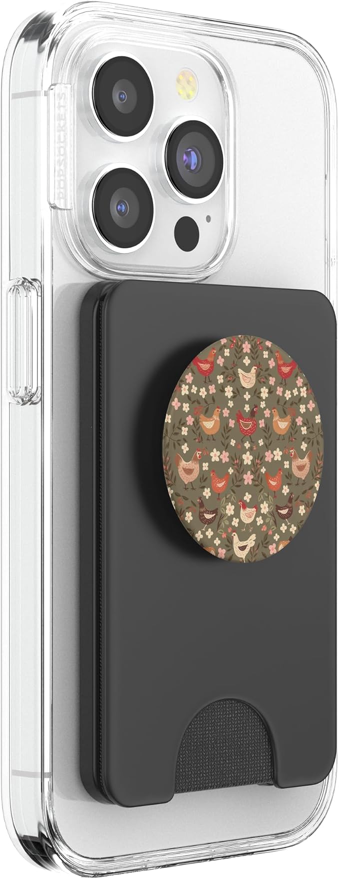 Rustic Farmhouse Chickens – Vintage Country Aesthetic PopSockets PopGrip for MagSafe