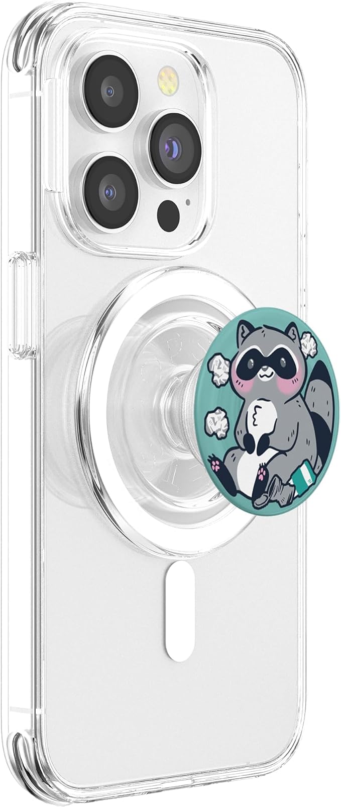 PopSockets Phone Grip - Trash Raccoon PopSockets Adhesive PopGrip