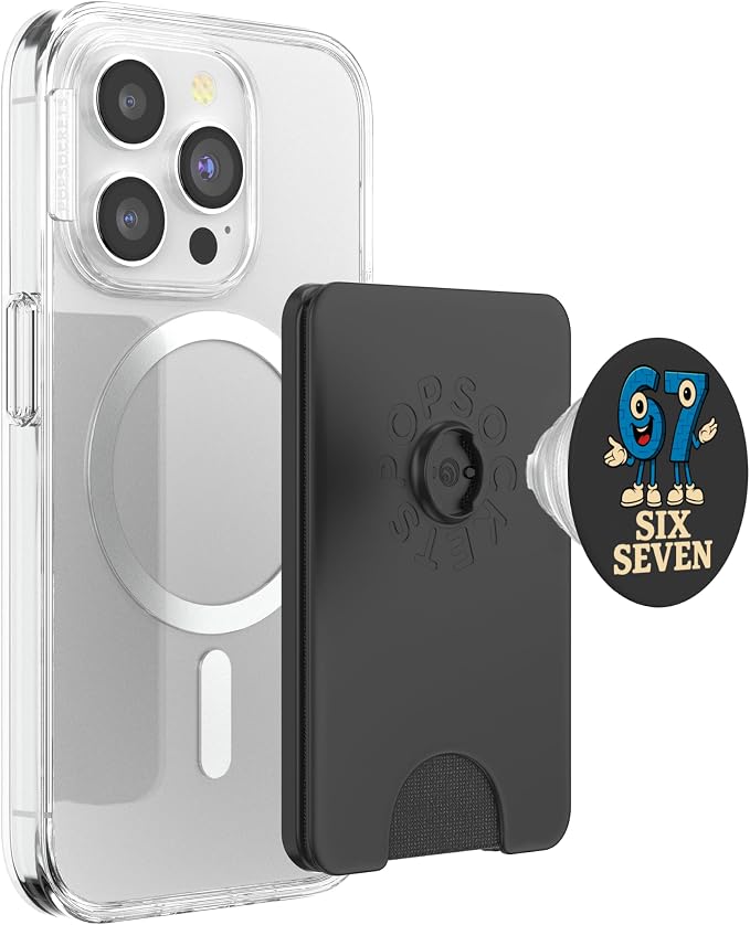67 Six Seven 6-7 - Funny Italian Brainrot Gaming Meme PopSockets PopGrip for MagSafe