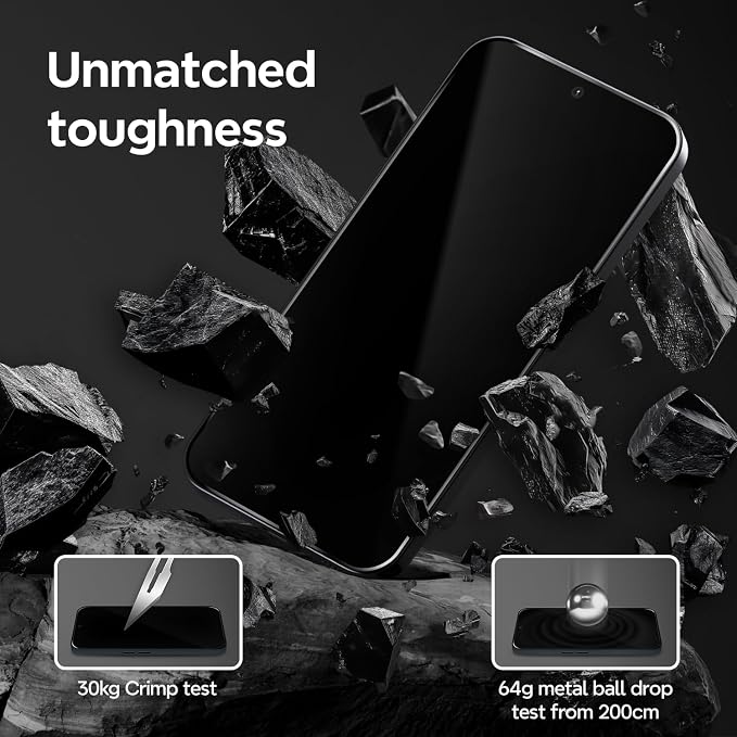 1stcase Tempered Glass [SimpleAlign] Screen Protector [2-pack Set] for Nothing Phone (2a) / (2a) Plus [Case-Friendly] - Clear