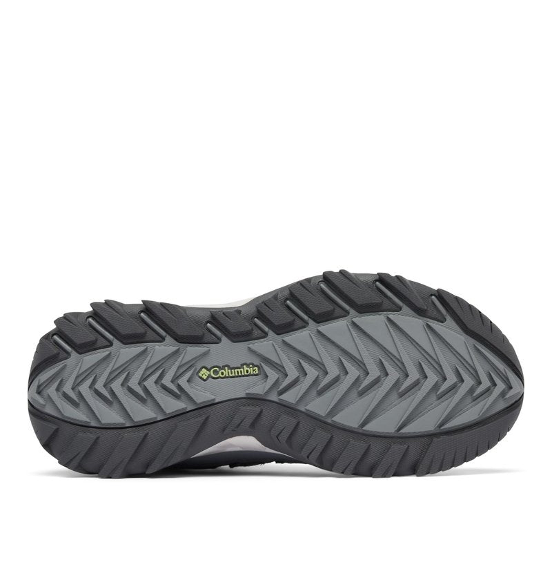 Columbia Womens Strata Trail Mid Waterproof, Titanium Grey Steel/Sage Leaf, 8