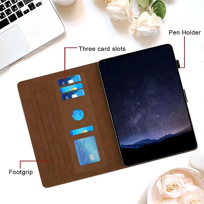 DTangLsm for Amazon Fire Max 11 Case (13th Generation 2023 Release) Black | Kindle Fire Max 11 Tablet Case Slim Folding PU Leather Stand Cover for Fire Max 11 Tablet 13th Gen Case with Auto Wake/Sle