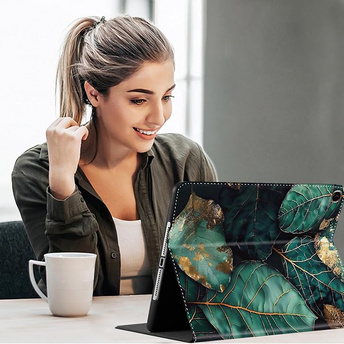 Case for New iPad (A16) 11th Generation 11 Inch 2025for iPad 10th Generation 2022 10.9 Inch Multi-Angle Stand Smart Cover Shockproof with Auto Wake/Sleep ，Starry Sky