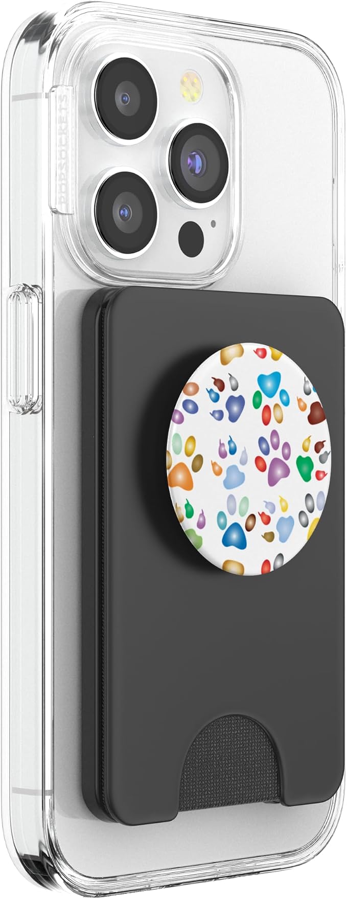 Cell Phone Button Pop Out Holder Cute Dog Paw Prints Design PopSockets PopGrip: Swappable Grip for Phones &amp Tablets PopSockets Adhesive PopGrip