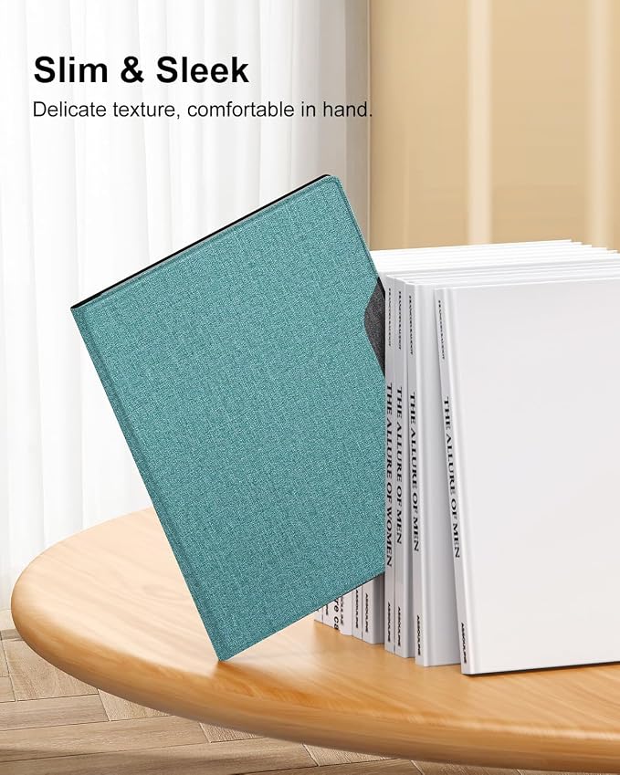 Case for Remarkable 2 Paper Tablet 10.3 2020 Released Fabric Folio Cover with Pen Pocket Stable Stand Design Black &amp Light Cork (Exclusive Templates Provided)