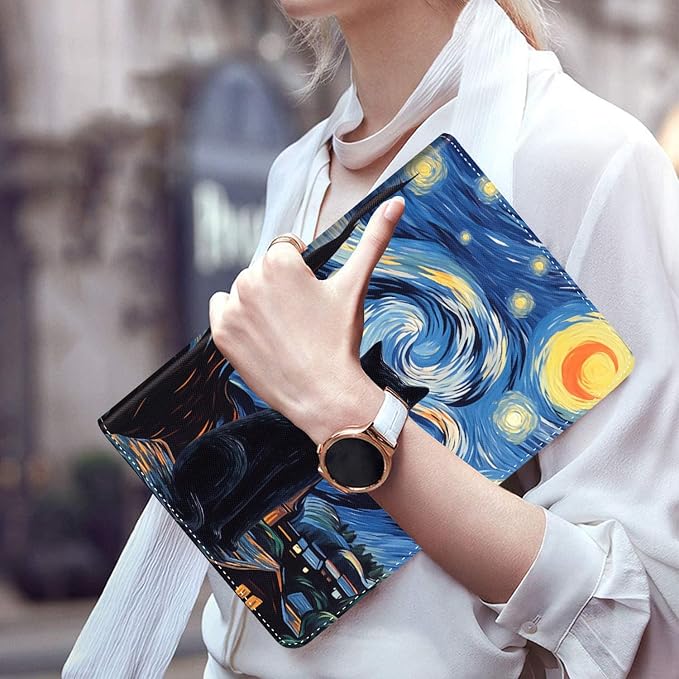 Case for Galaxy Tab A9 Plus ， Auto Sleep/Wake Multi-Angle Viewing Slim Folio Stand Cover for Samsung Galaxy Tab A9+/A9 Plus 11 Inch 2023 (SM-X210/X216/X218) Magic Mushrooms Fungus