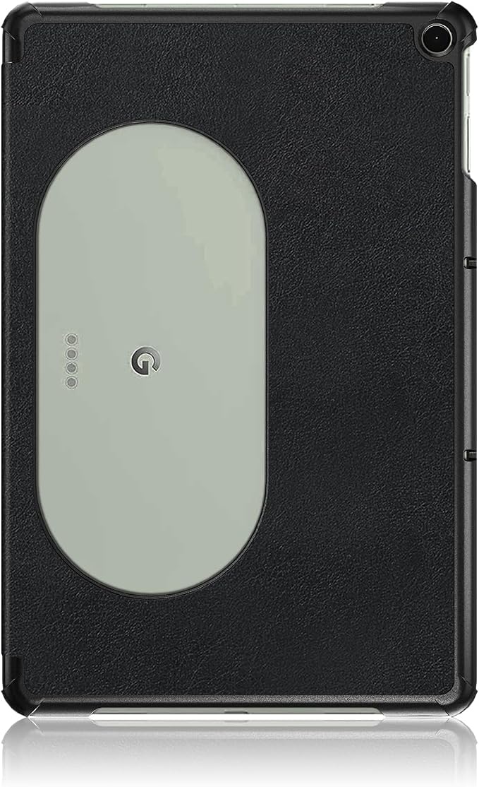 Case for Google Pixel Tablet 11inch 2023 Release Folio Slim Cover Lightweight Hard Shell Protective Case with Multi-Angle StandBlack
