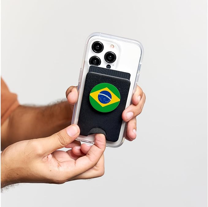 PopSockets World Cup Phone Grip – Brazil Flag PopSockets Adhesive PopGrip