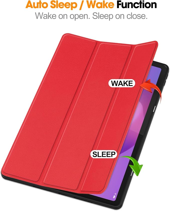 YRH for Idea Tab Pro 12.7 inch Case 2025 with Pen Holder Soft TPU Back Tablet Cover Case with Auto/Sleep (Black)