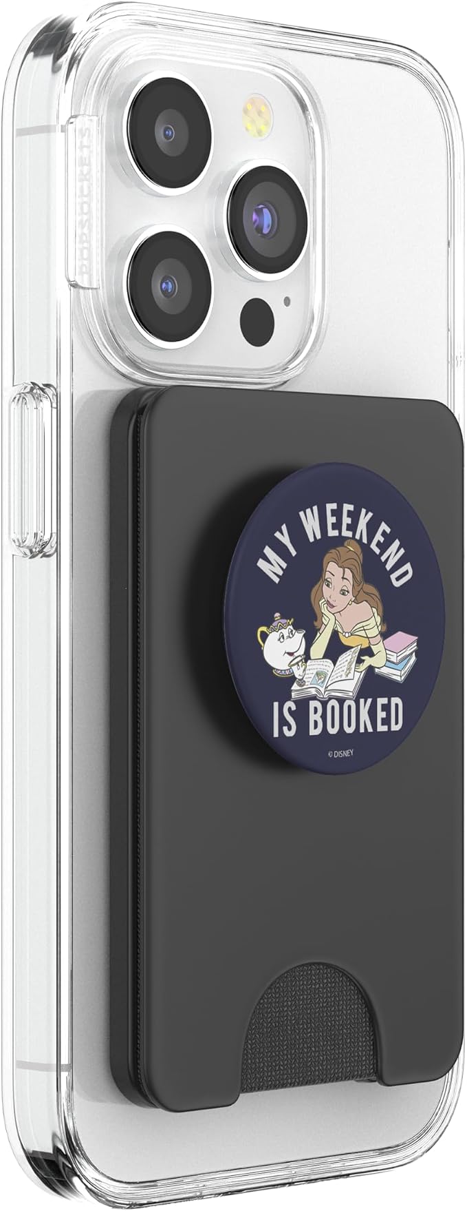 Disney Beauty and The Beast Belle My Weekend is Booked PopSockets Adhesive PopGrip