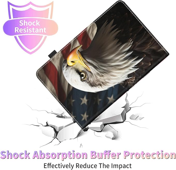 Case for All-New Amazon Kindle Fire HD 8 &amp 8 Plus Tablet (12th Generation/10th Generation 2022/2020 Release) 8 Durable Shockproof Protective Cover，Pug Weightlifting