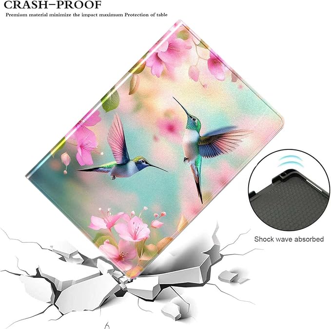 Case for iPad 9th/8th/7th Generation (2021/2020/2019) 10.2-inchSlim PU Leather Cover Adjustable Stand Auto Wake/SleepAurora Over Mountains