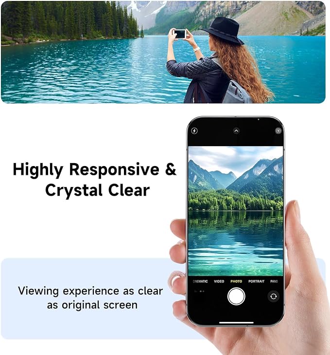 MAGIC JOHN 2 Pack for Google Pixel Google Pixel 10 Pro XL Tempered Glass Screen Protector Auto Dust-Elimination Bubble Free HD Clear Easy Installation