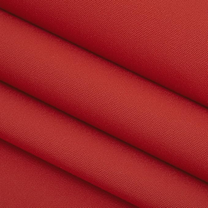 RSH DECOR: Sunbrella Square Throw Pillows Set of 4 | 20" x 20" | Water and Fade-Resistant Performance Fabric | Outdoor Pillow Covers with Down-Alternative Inserts | Canvas Jockey Red