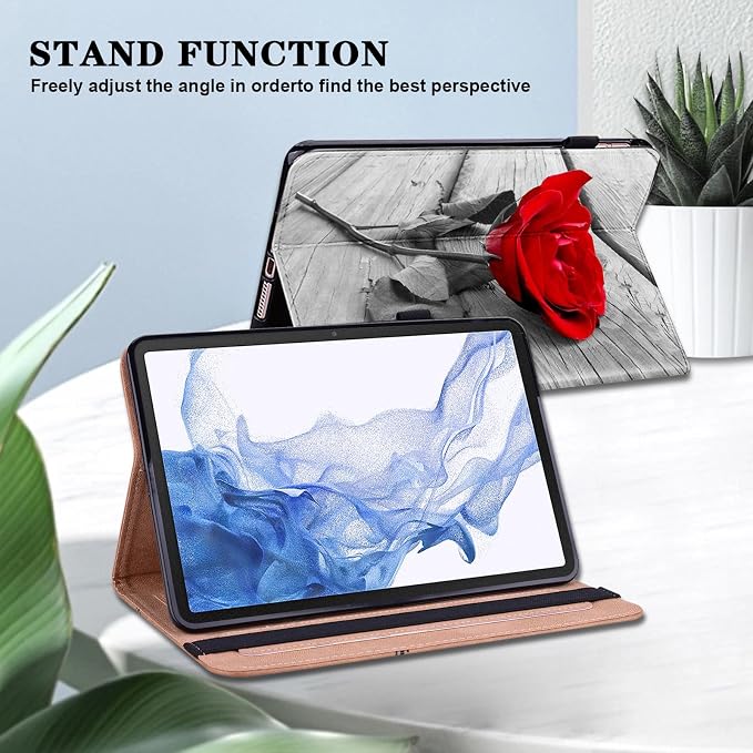 Case for Amazon Fire HD 10 and 10 Plus Tablet (13th/11th Generation 2023/2021 Release)PU Leather Slim Fit Folding Stand Cover - Brown Owl