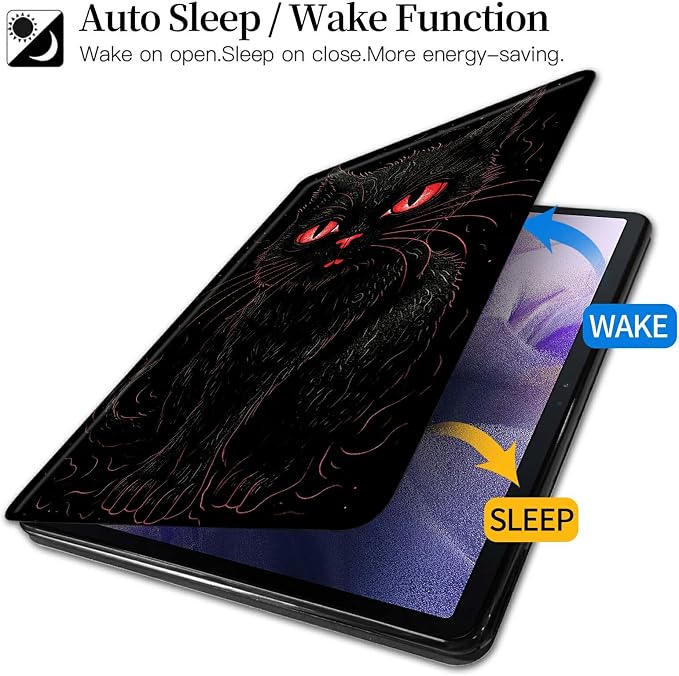 American Flag Deer Pattern Case for All-New Amazon Kindle Fire 7 Inch Tablet (9th/7th/5th Generation 2019/2017/2015 Release)360 Degree Rotating Stand Protective Cover with Auto Sleep/Wake