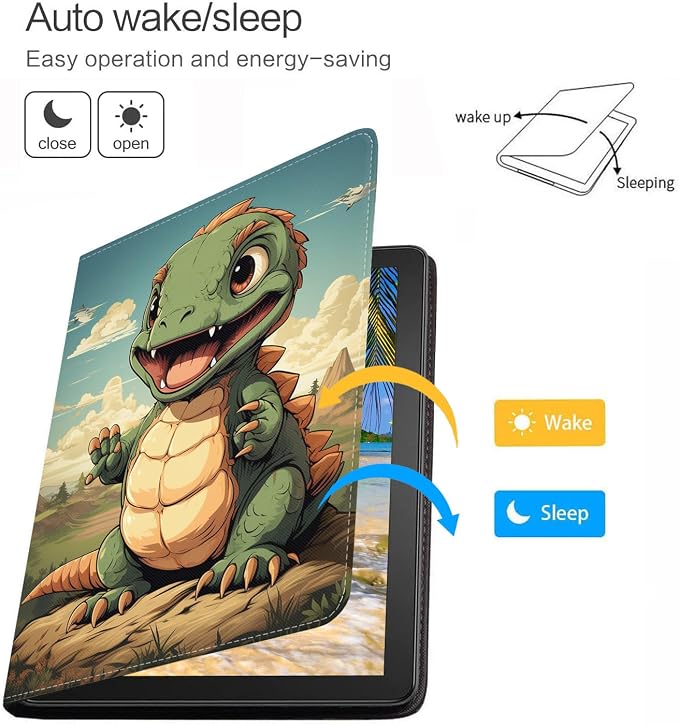 Case for iPad (A16) 11th Generation 11 Inch 2025 iPad 10th Generation 10.9 Inch 2022 Protective Leather Case Adjustable Stand Auto Wake/Sleep Smart Case - African American Girl