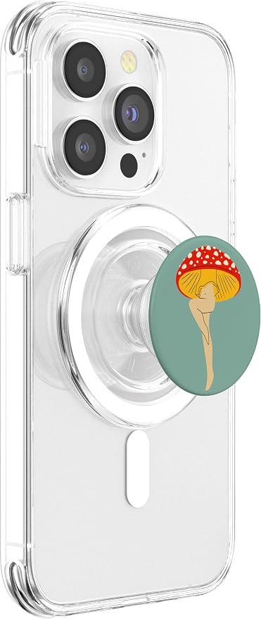 PopSockets Phone Grip – Mushroom PopSocket - Shroom Lady PopSockets PopGrip for MagSafe
