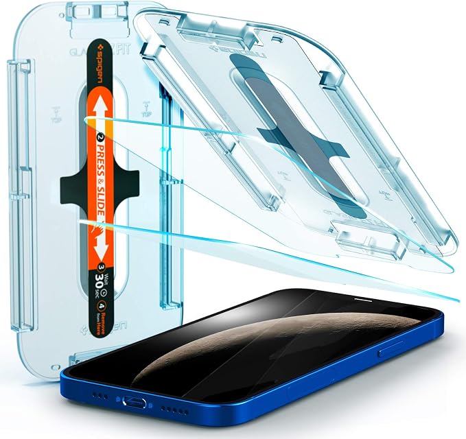 Spigen Tempered Glass Screen Protector [GlasTR EZ FIT] designed for iPhone 11 / iPhone XR [6.1 inch] [Case Friendly] - 2 Pack