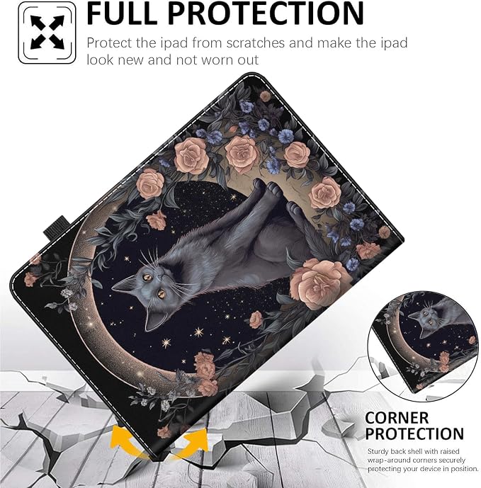 Case for Amazon Fire Max 11 Tablet (13th Generation 2023 Release) Multi-Angle Smart Stand Cover Auto Sleep/Wake for Fire 11 Max Tablet，Wolf