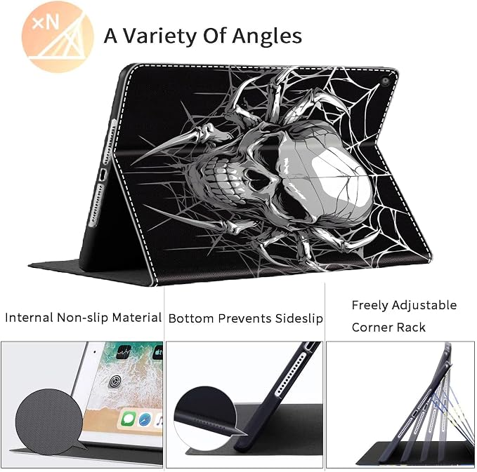 Case for iPad 10th Generation (2022 Release) 10.9 Inch Durable Shockproof Protective Cover for New iPad 10th gen 10.9 2022 Elephant Sunflower