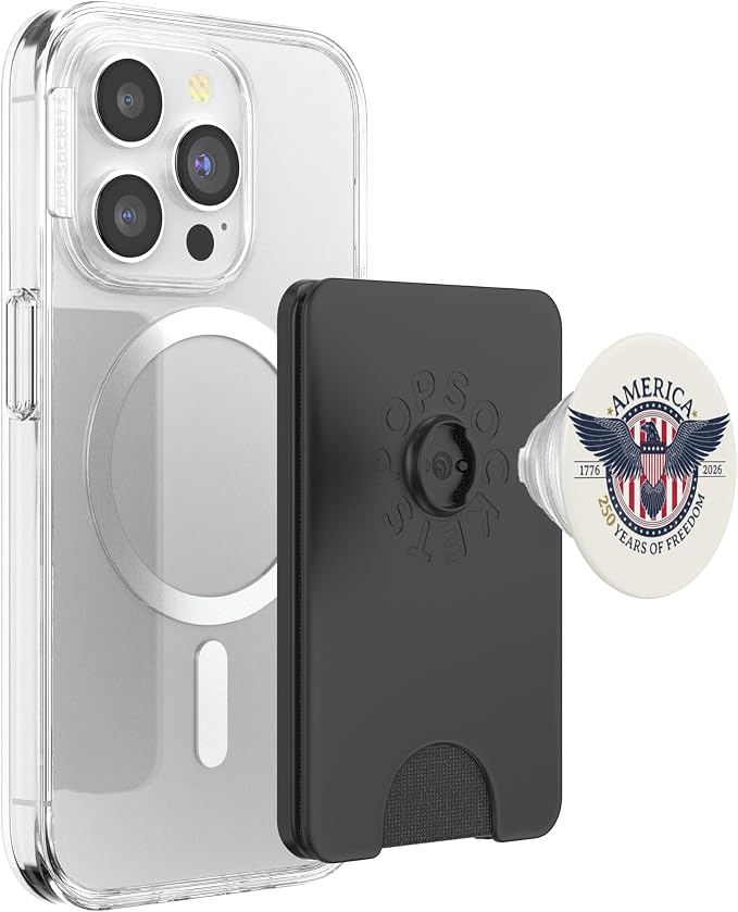America 250 Years of Freedom Patriotic 250th Anniversary PopSockets Adhesive PopGrip