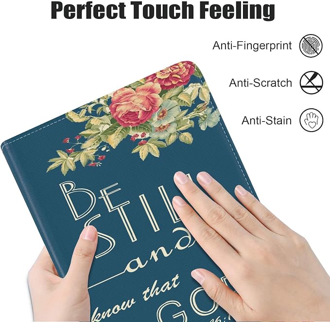 Case for iPad (A16) 11th Generation 11 Inch 2025 iPad 10th Generation 10.9 Inch 2022 Premium PU Leather Stand Folio Cover with Auto Sleep/Wake American Flag Sunflower and Cow