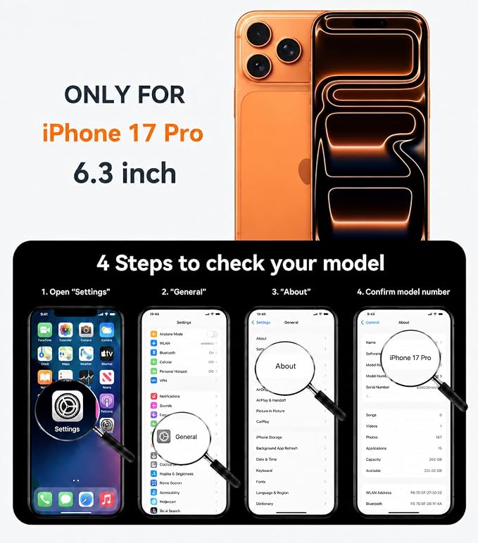 Magnetic Design for iPhone 16 CaseCompatible with MagSafe[Military Grade Drop Protection] Camera Lens Protector Cover Logo View Dust-Proof Matte Shockproof Protective CoverNavy Blue