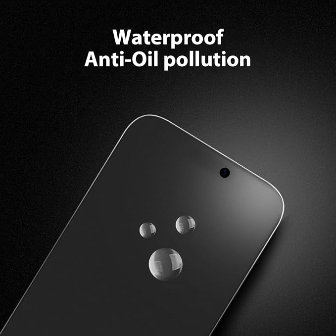 Designed for iPhone 17 Matted Tempered Glass Screen Protector [Military Grade Shatterproof &amp Longest Durable] Auto Dust-Elimination Installation Box Bubble Free Easy Installation 2 Pack