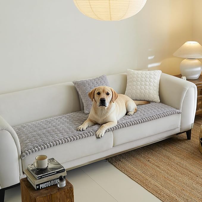 Couch Covers for 3 Cushion Couch Sofa Pet Friendly,Non-Slip Sofa Cover Washable
