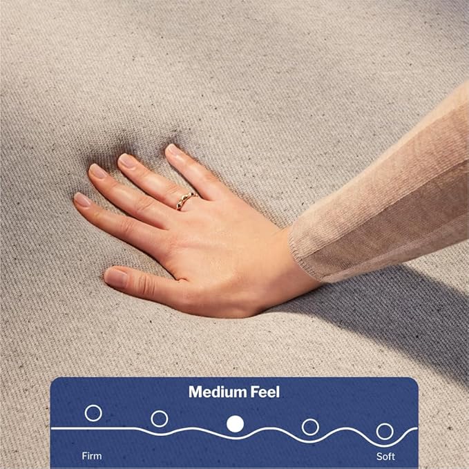 Casper Sleep Element, Medium Firm Twin Mattress - Memory Foam + Support - 100-Night Trial - CertiPUR-US Mattress, Grey