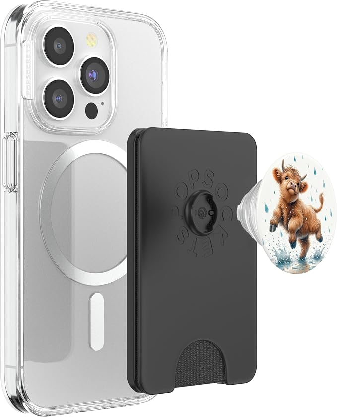 Highland Cow Design for Farmers and Highland Cow PopSockets Adhesive PopGrip