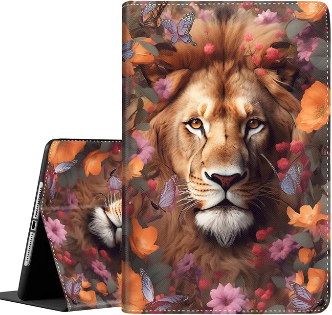 Case for New iPad (A16) 11th Generation 11 Inch 2025for iPad 10th Generation 2022 10.9 Inch Multi-Angle Stand Smart Cover Shockproof with Auto Wake/Sleep Baby Dragon