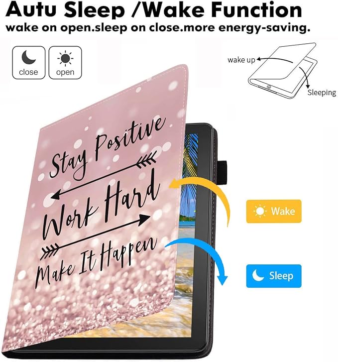 for Samsung Galaxy Tab A 8.0 Inch Case 2019 (SM-T290/T295/T297) PU Leather Folio Case Smart Cover with Stand &amp Auto Wake Sleep Baseball