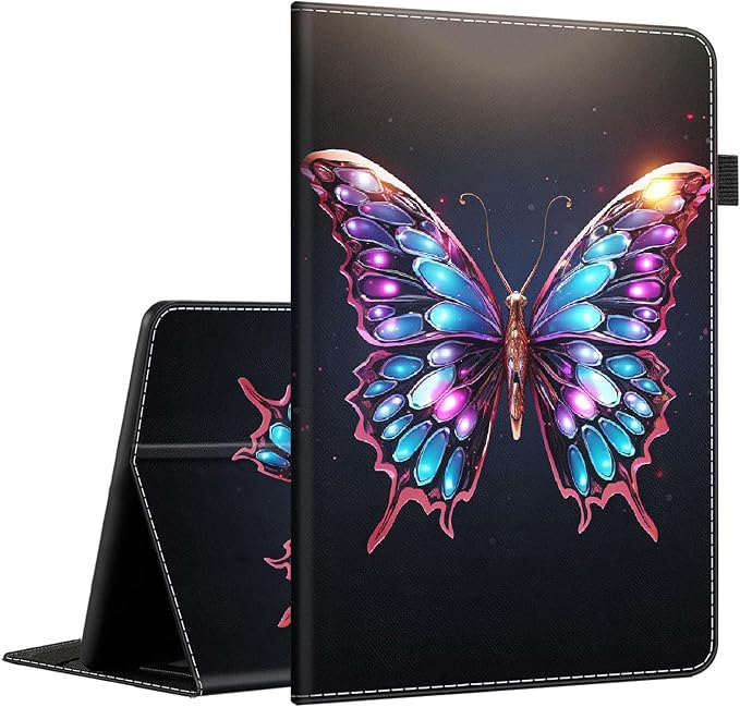 Case for Amazon Kindle Fire Max 11 Case (13th Gen 2023 Release) 11，Slim Fit Foldable Standing Cover Case with Auto Sleep/Wake for Fire 11 Max Tablet，Skull and Fire
