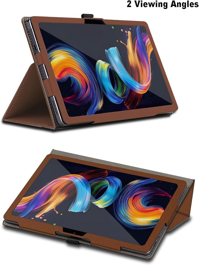 Case for TCL Nxtpaper 11 Plus 11.5 inch TCL Nxtpaper 11 Plus Tablet Case Folding Stand Protective Cover with Pencil Holder and Wrist Strap Full Protection. (Black)
