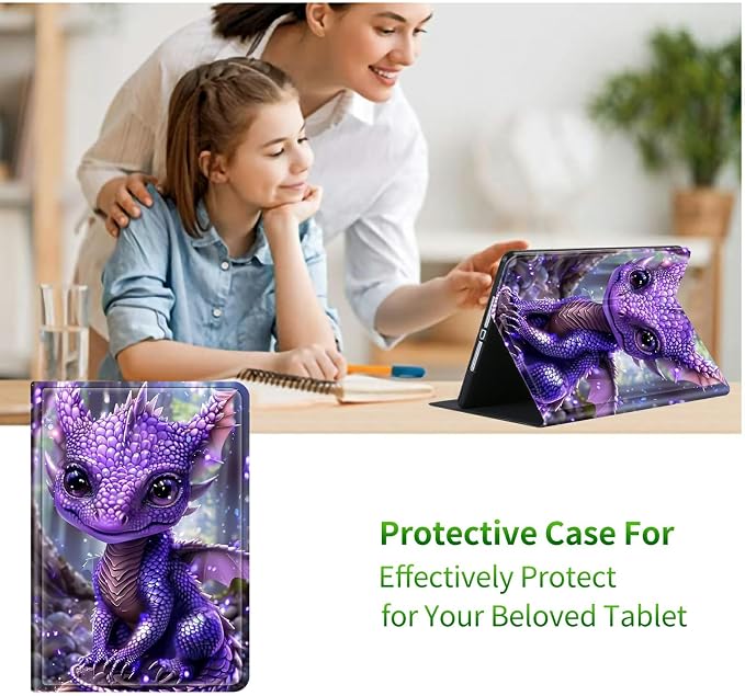 for 6 Kindle 11th Generation 2024/2022 Release Case (Model No: C2V2L3) E-Reader Multi-Angle Viewing Shockproof Smart Protective Case with Auto Wake/Sleep Baseball