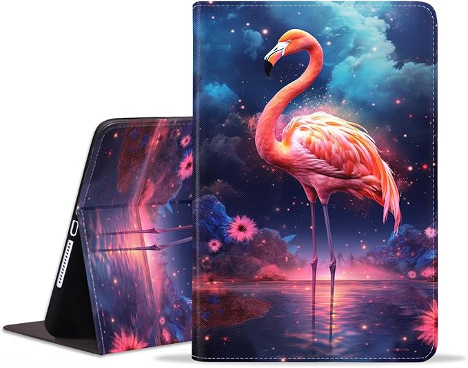 Case for Samsung Galaxy Tab S10 Plus 2024/ S9 Plus/ S9 FE Plus 5G 12.4 Inch 2023 Slim PU Leather Stand Folio Cover with Auto Wake Sleep Abstract Paint Dogs