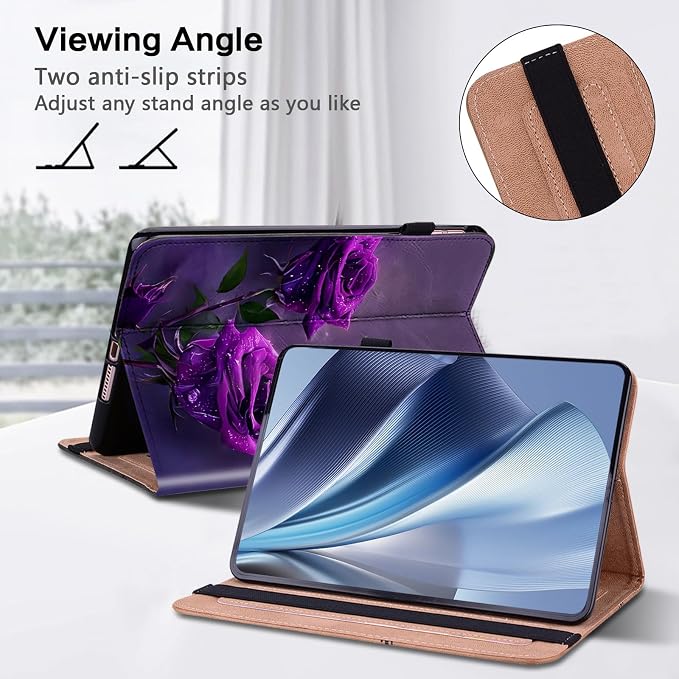 ALILANG Case for Kindle Fire HD 10 &amp 10 Plus Tablet (13th/11th Generation 2023/2021 Release) 10.1 Shockproof Folding Stand Cover for Amazon Fire Hd 10 Tablet Case-Basalt Eagle