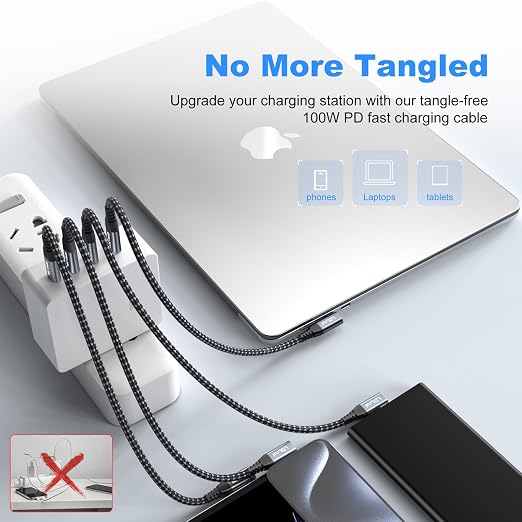 LDLrui 10FT Right Angle USB C Cable 100W PD 20Gbps Data 4K Video | Large Workspaces Commercial Displays Long Distance Routing Flexible Installation Full-Featured USB-C