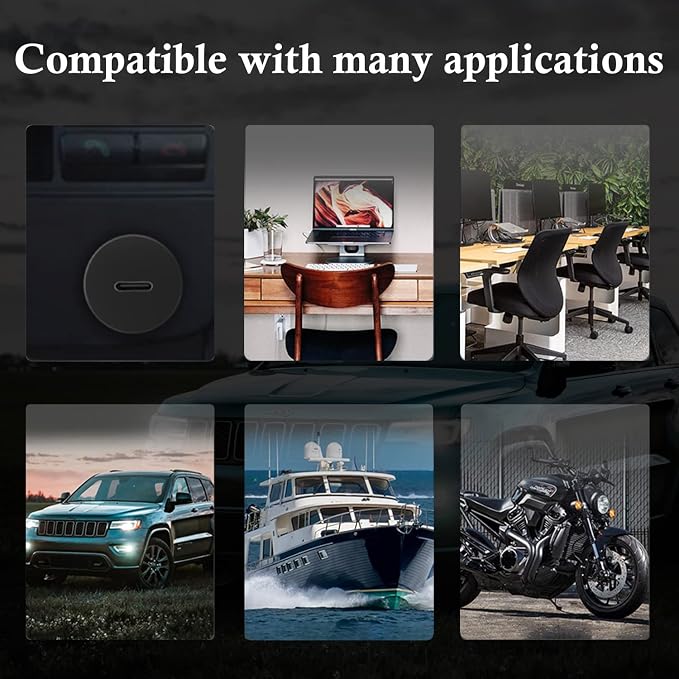 Small USB 3.0 Male to Type C 3.0 Female Car Flush Mount Cable USB C 3.0 Panel Mount Extension Cable for Car Truck Boat Motorcycle Dashboard 3ft