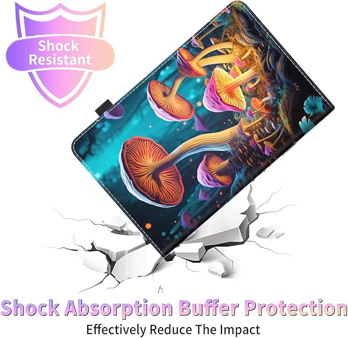 Case for All-New Amazon Kindle Fire HD 8 &amp 8 Plus Tablet (12th Generation/10th Generation 2022/2020 Release) 8 Durable Shockproof Protective Cover，Pug Weightlifting