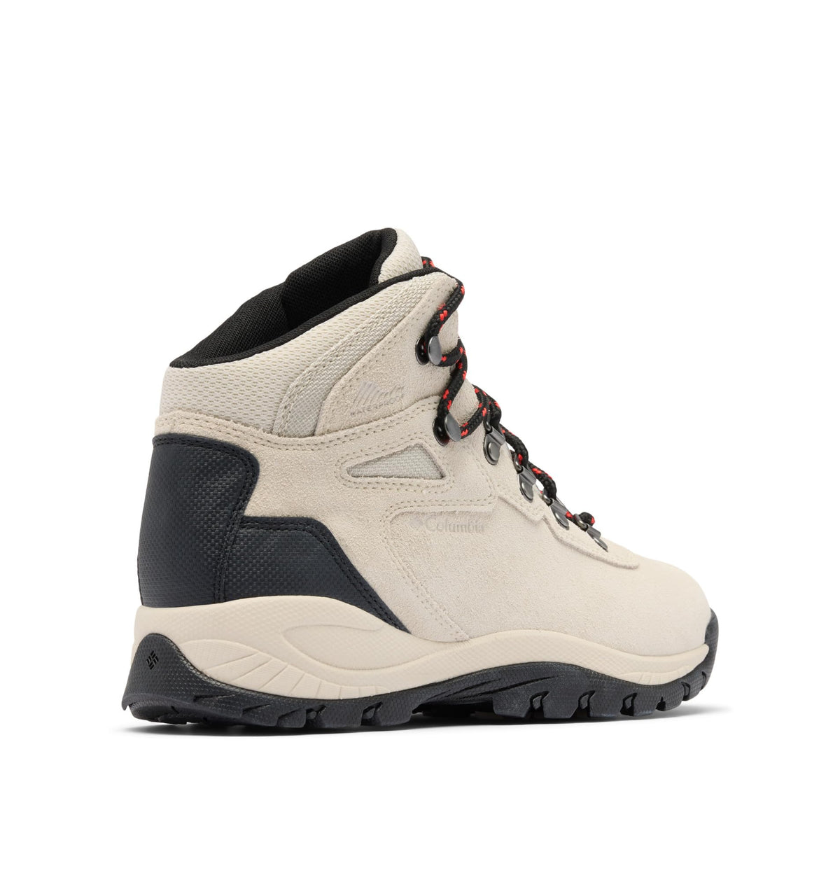 Columbia Women's Newton Ridge Plus Waterproof Amped, Cloud Grey/Poppy Red, 10