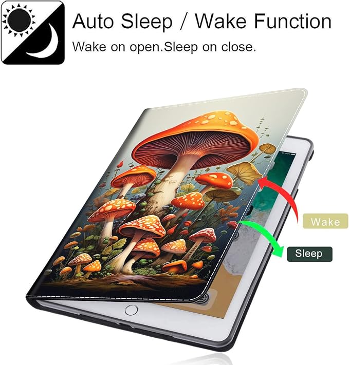 Case Fits All-New Amazon Kindle Fire HD 10 &amp 10 Plus Tablet (13th/11th Generation 2023/2021 Release) 10.1 Durable Shockproof Protective Cover with Auto Wake/Sleep，Black Woman Queen Afro Design