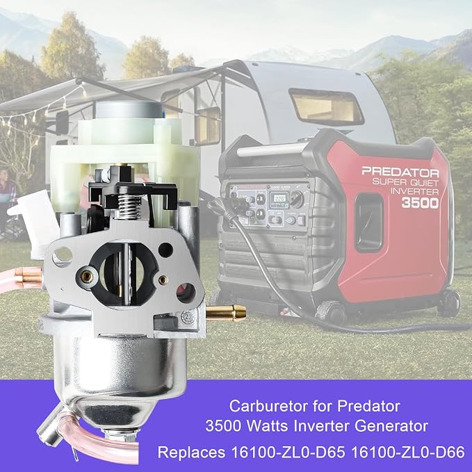 Carburetor for Predator 3500 Watts Inverter Generator 63584 Carb