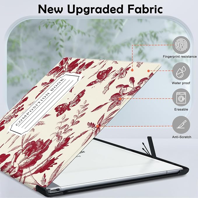 Case for Remarkable 2 Paper Tablet 10.3 2020 ReleasedLightweight and Hard Back Shell Protective Book Folio Cover with Built-in Pen HolderComes with Remarkable 2 Pen Tips.