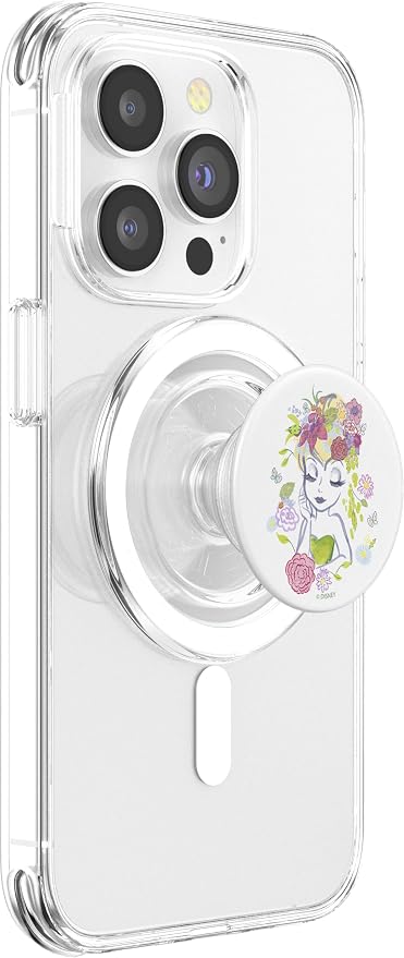 Disney Peter Pan Floral Illustrated Tinkerbell PopSockets Adhesive PopGrip